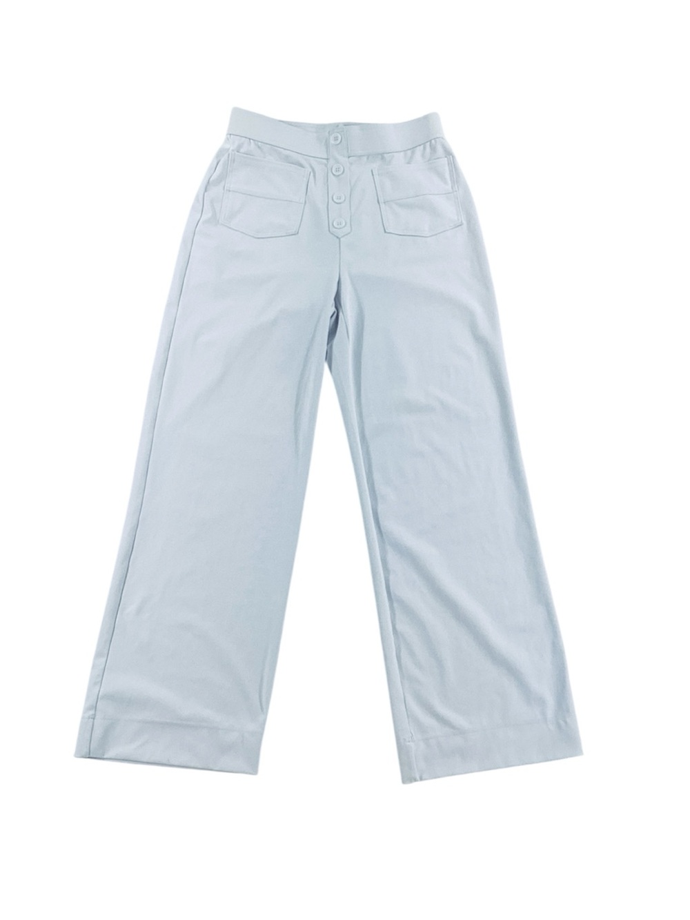 🐵 Halara White Wide-Leg Pants, Size M